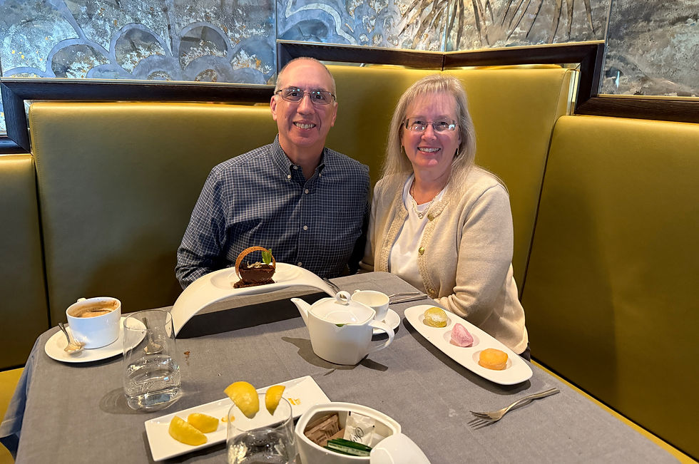 Luxury cruise dining on regent seven seas Pacific rim restaurant
