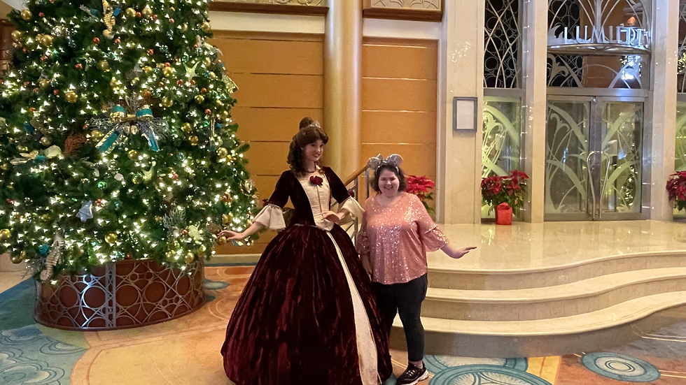 merry Christmas on Disney cruise line