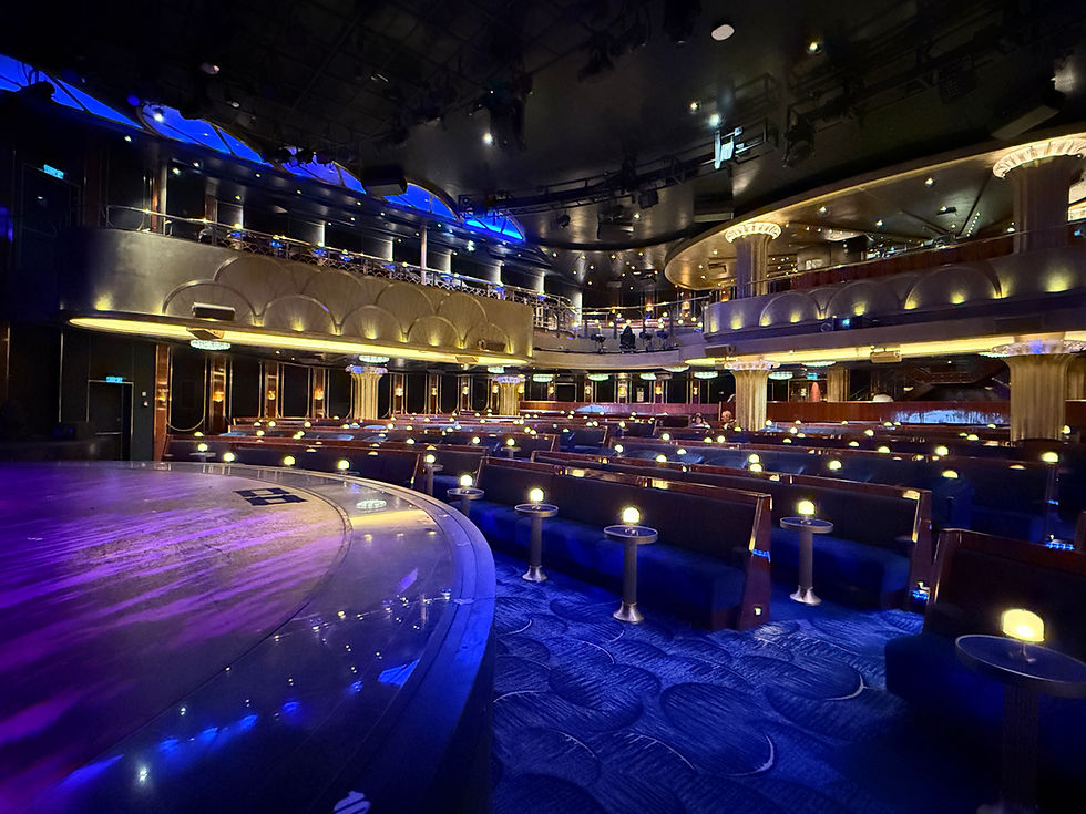 Luxury ocean cruise ship Regent Seven Seas Explorer at sea