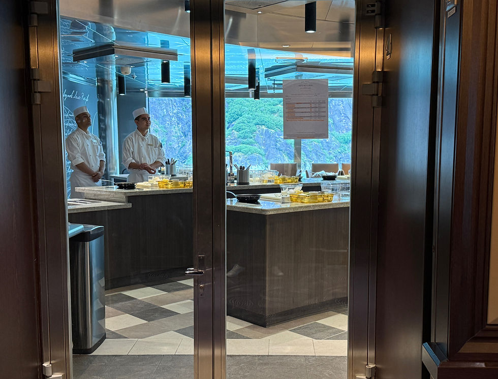 Regent Seven Seas Culinary Arts Kitchen