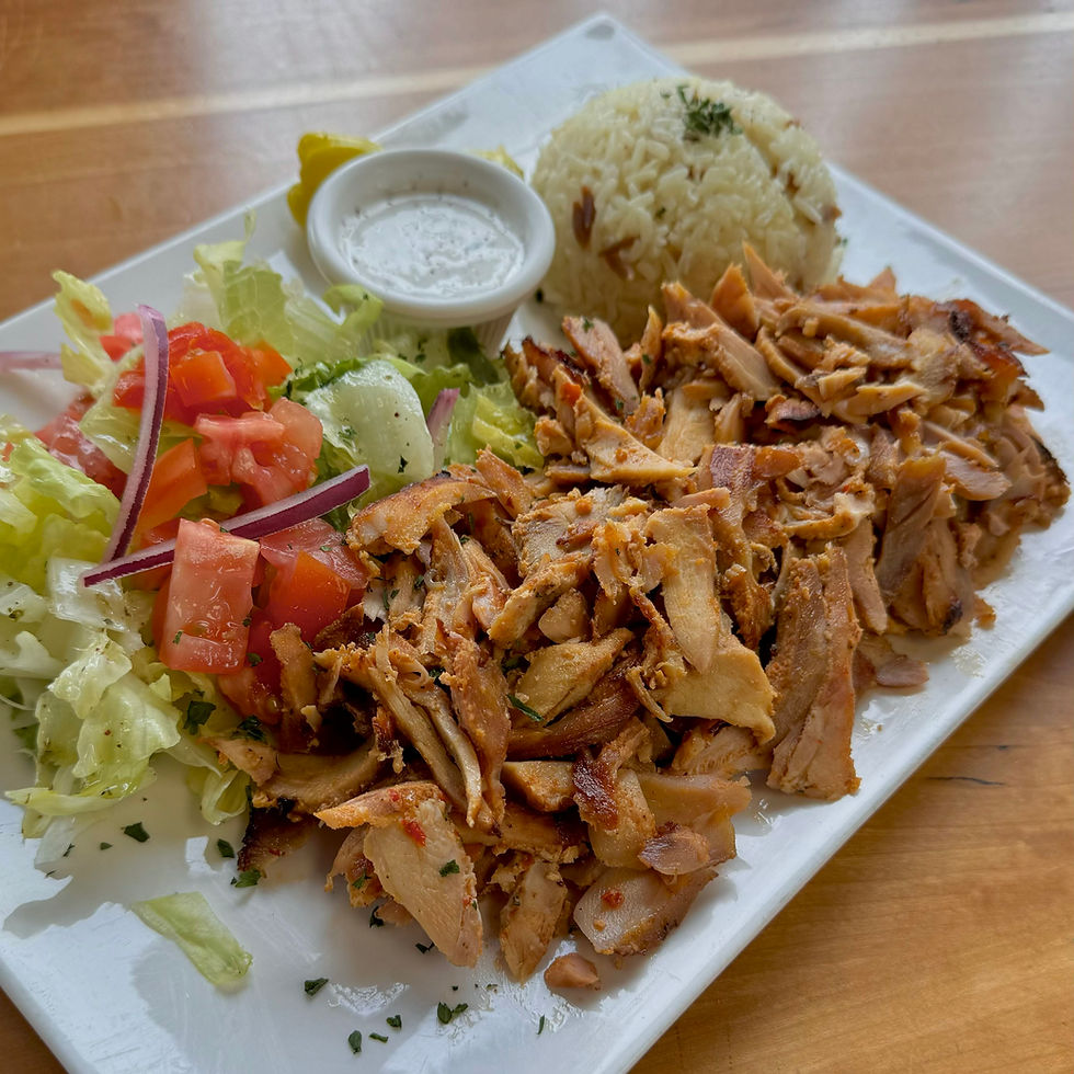 Chicken Gyros Plate image
