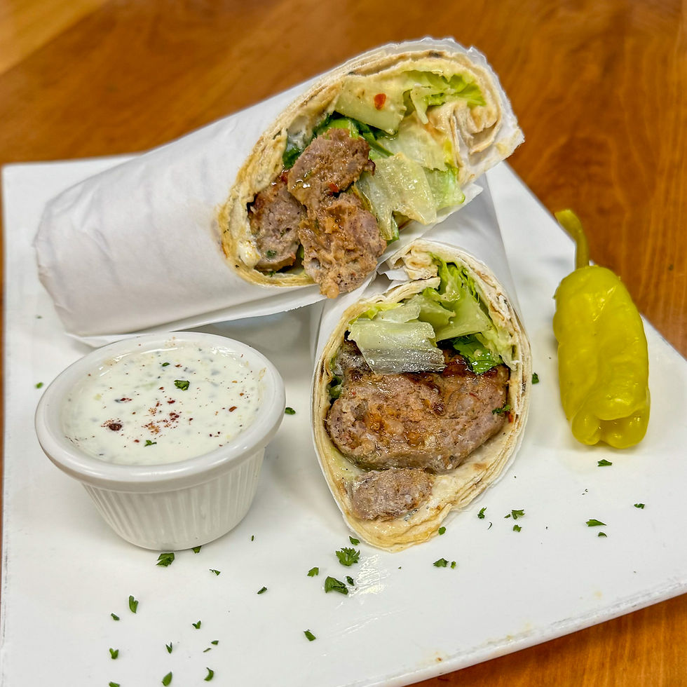 Kofta Kebab Wrap image