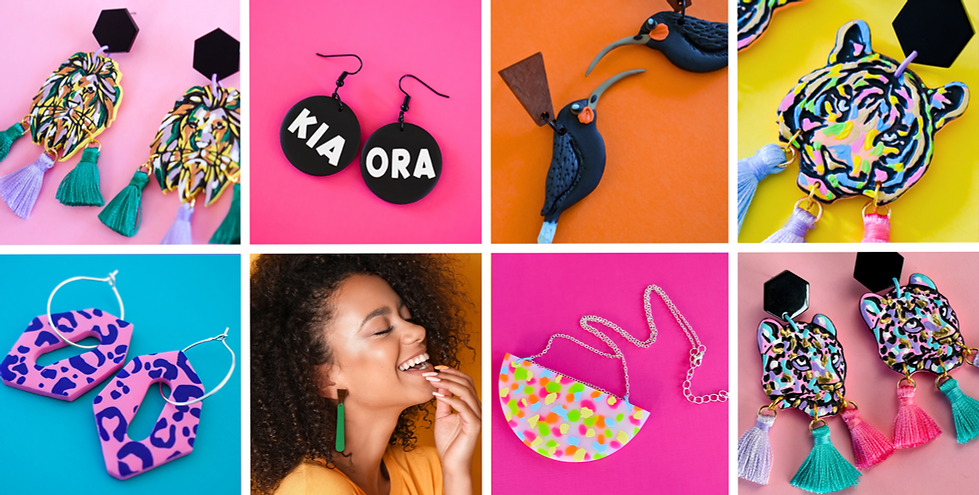 Zhoosh Jewellery Collage