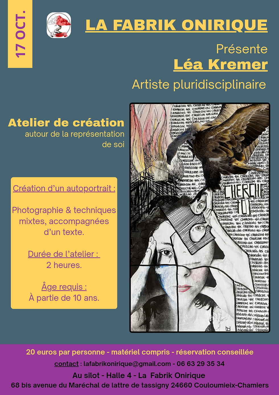 Atelier de création : autour de la représentation de soi