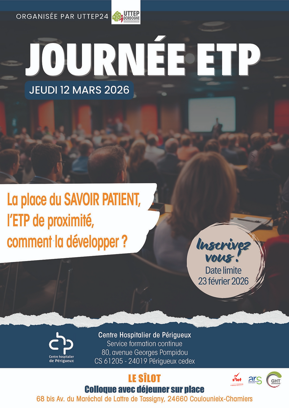 Conférence Éducation thérapeutique des patients 