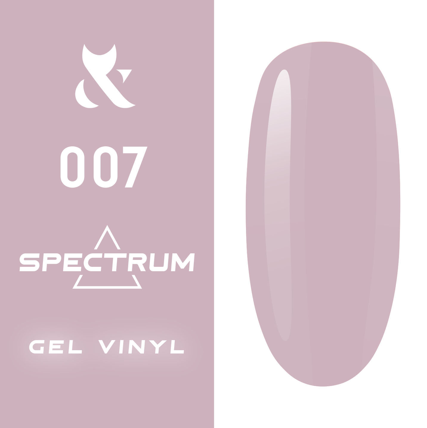 Gel polish „Spectrum” 7ml. Nr.007