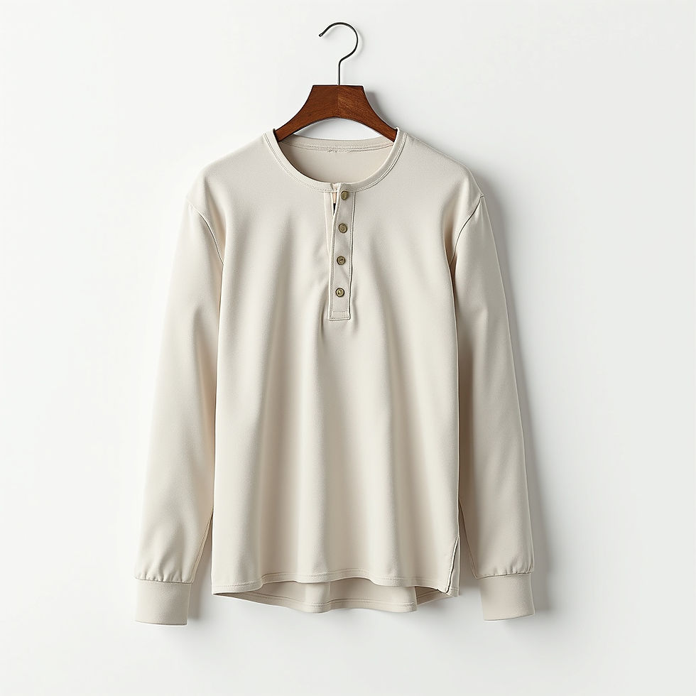 Comfort Fit Henley