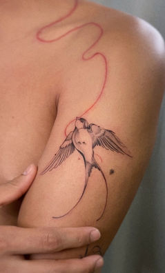 Fineline|Tattoo|Puerto Vallarta|Tattoo artist|Katarsis