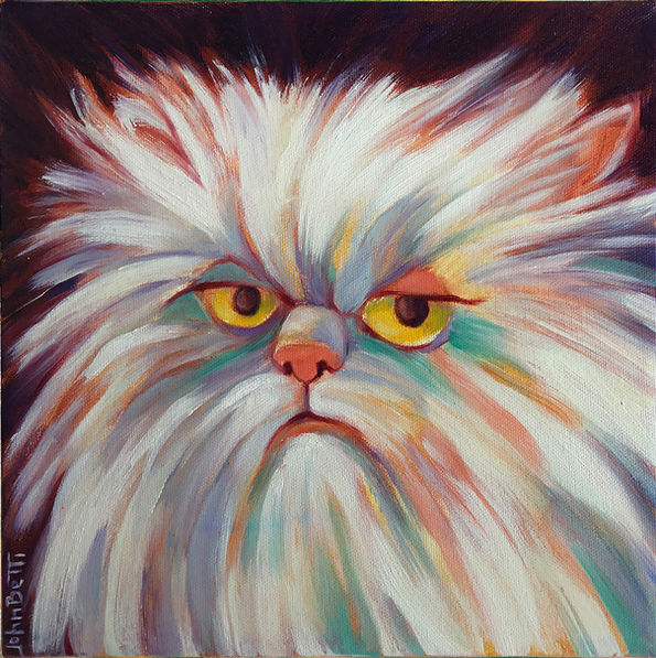 The wise Persian | Oil