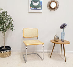 Chaise inspirée du modèle B32 Marcel Breuer
