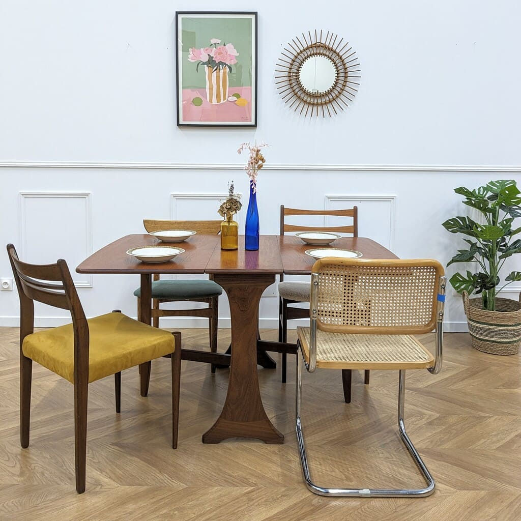 Table Vintage G-Plan rabattable