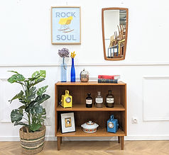 Bibliothèque scandinave en teck