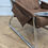 Thumbnail: Vintage armchair and chrome-plated metal