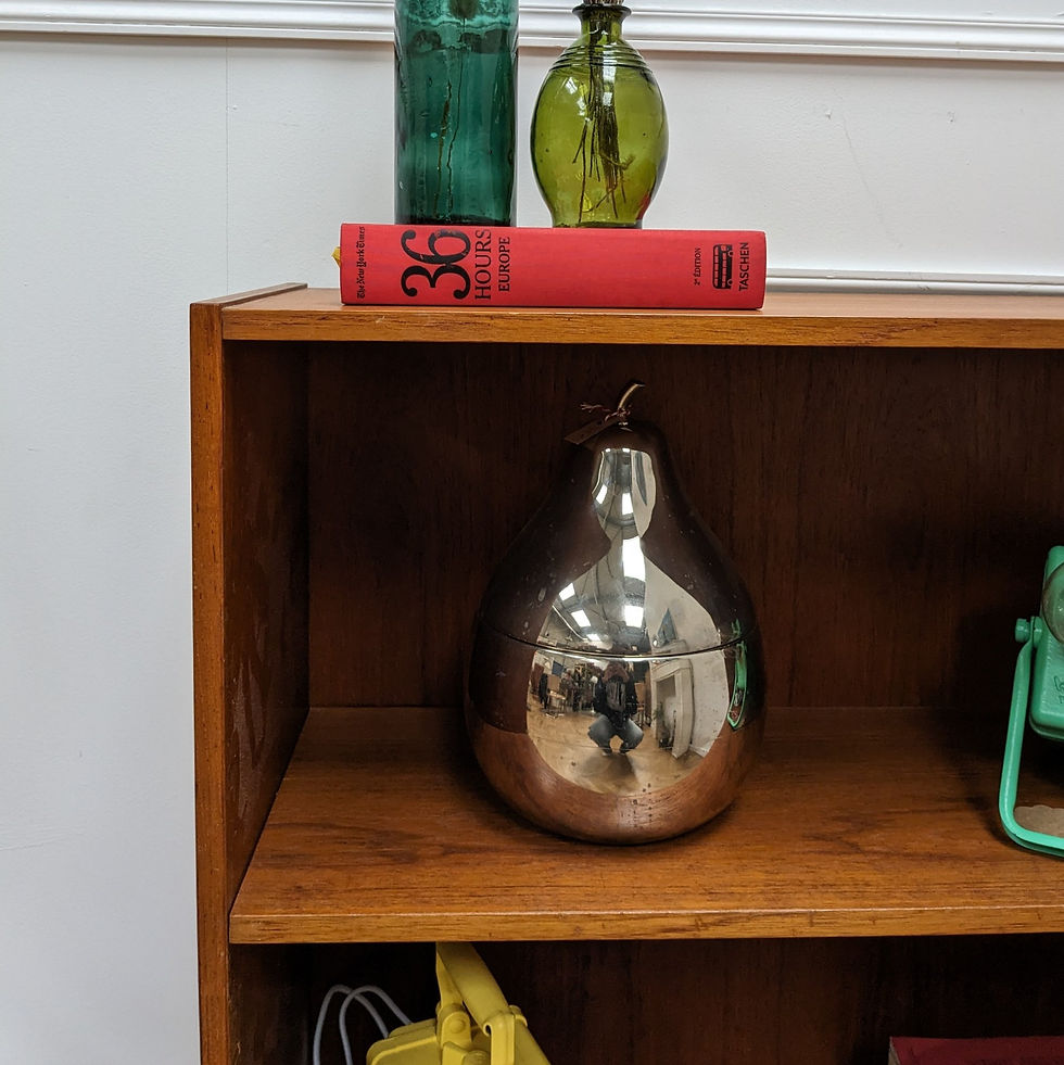 Miniature : Petite Bibliothèque vintage scandinave en teck