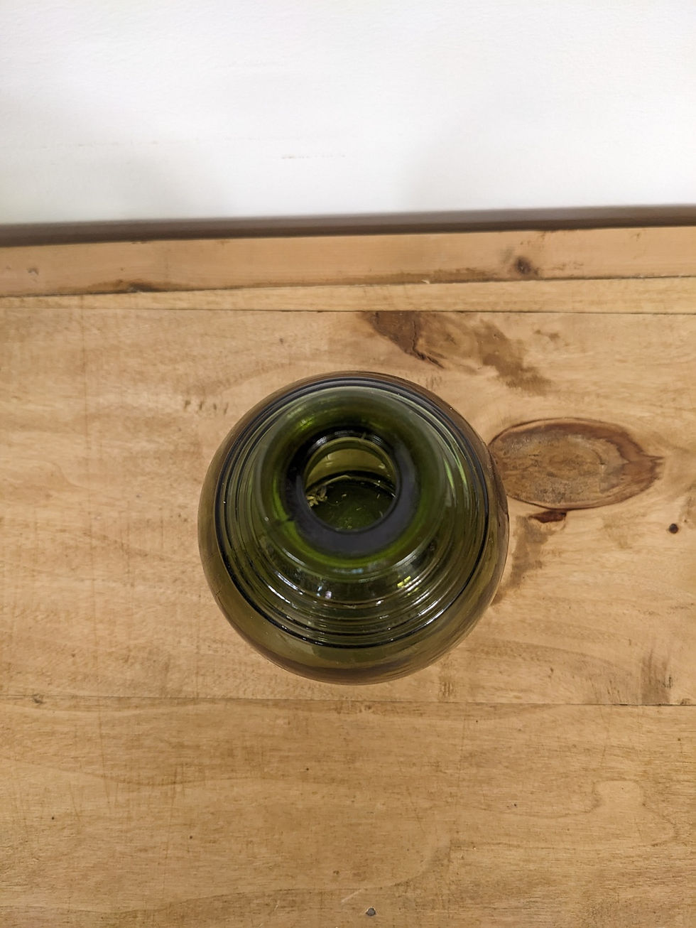 Miniature : Flacon ancien vert