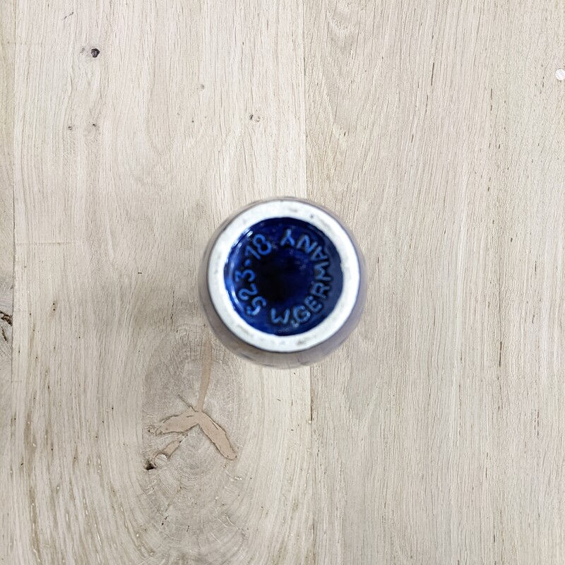Miniature : Vase vintage bleu Scheurich modèle 523-18