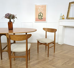 2 chaises scandinave d'occasion - Années 70