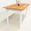 Thumbnail: Antique farmhouse table with white legs