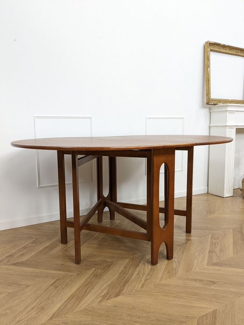 Table vintage à rabats