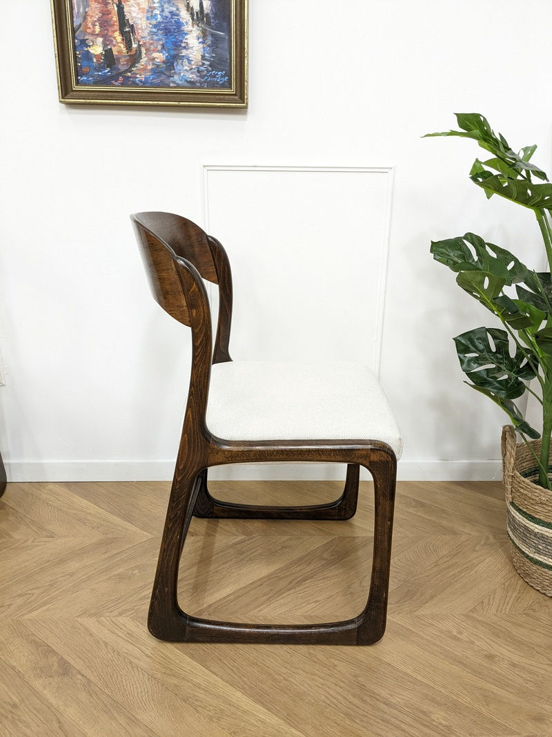Miniature : chaise vintage Baumann vue de droite