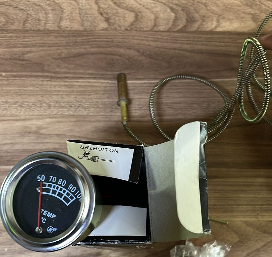 HARARET SAATİ 12V 2MT 52MM 50-100C 5510S ELM