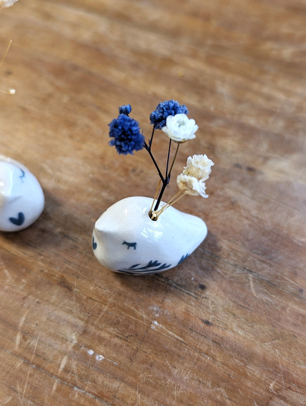Miniature : Figurine "Mimi oiseau fleuri"