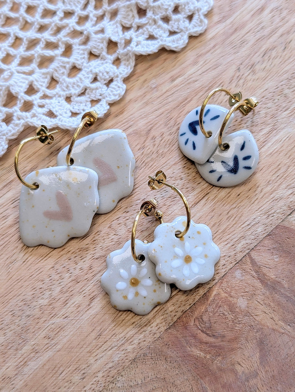 Miniature : Boucle d'oreilles Coeur éteincelant