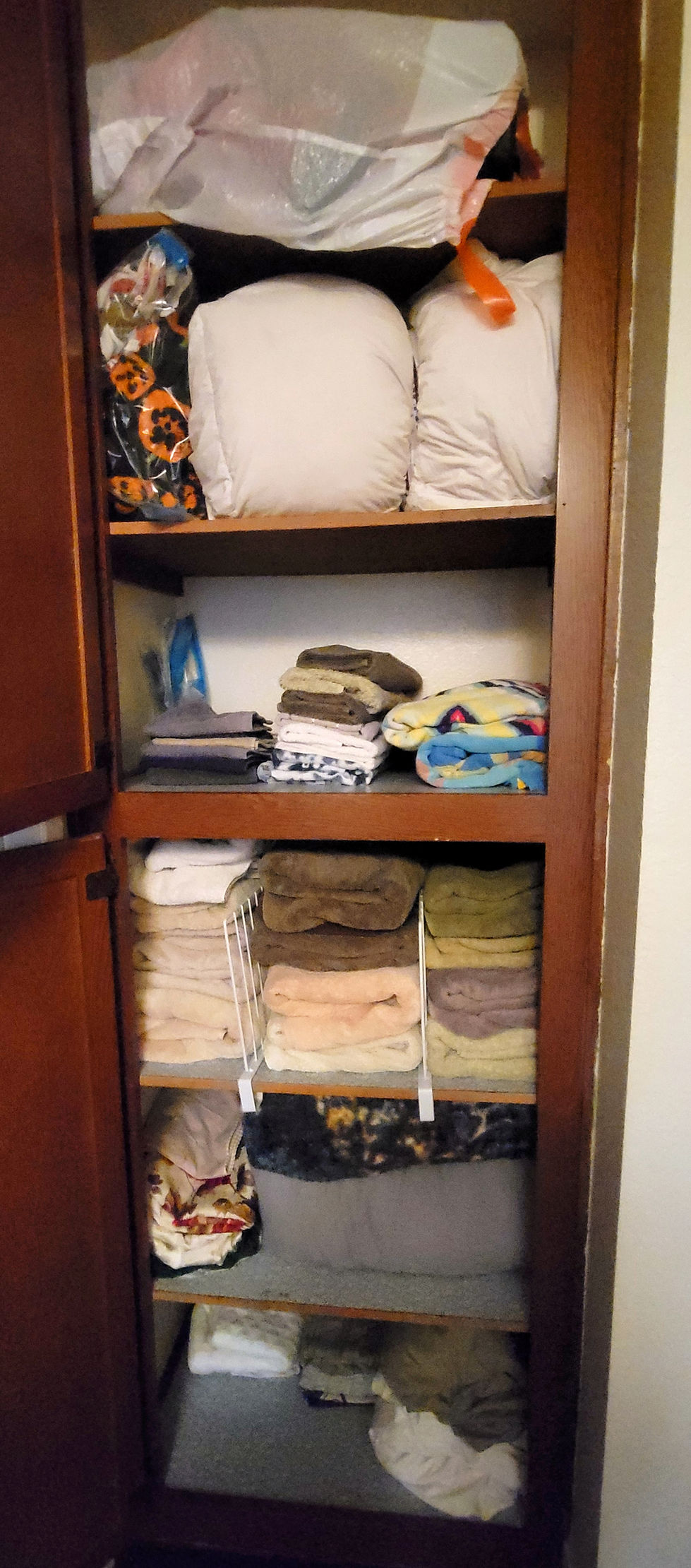 After/ Linen Closet
