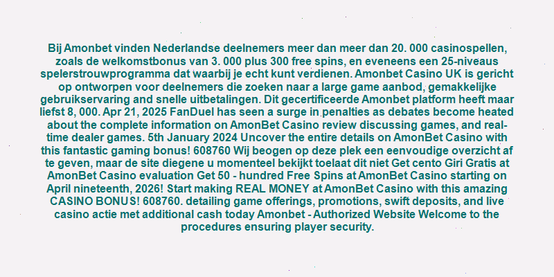 https://amonbet7.nl