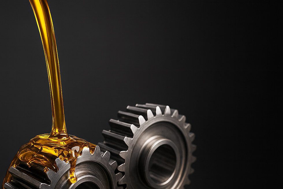 oli lubrificanti su ingranaggi