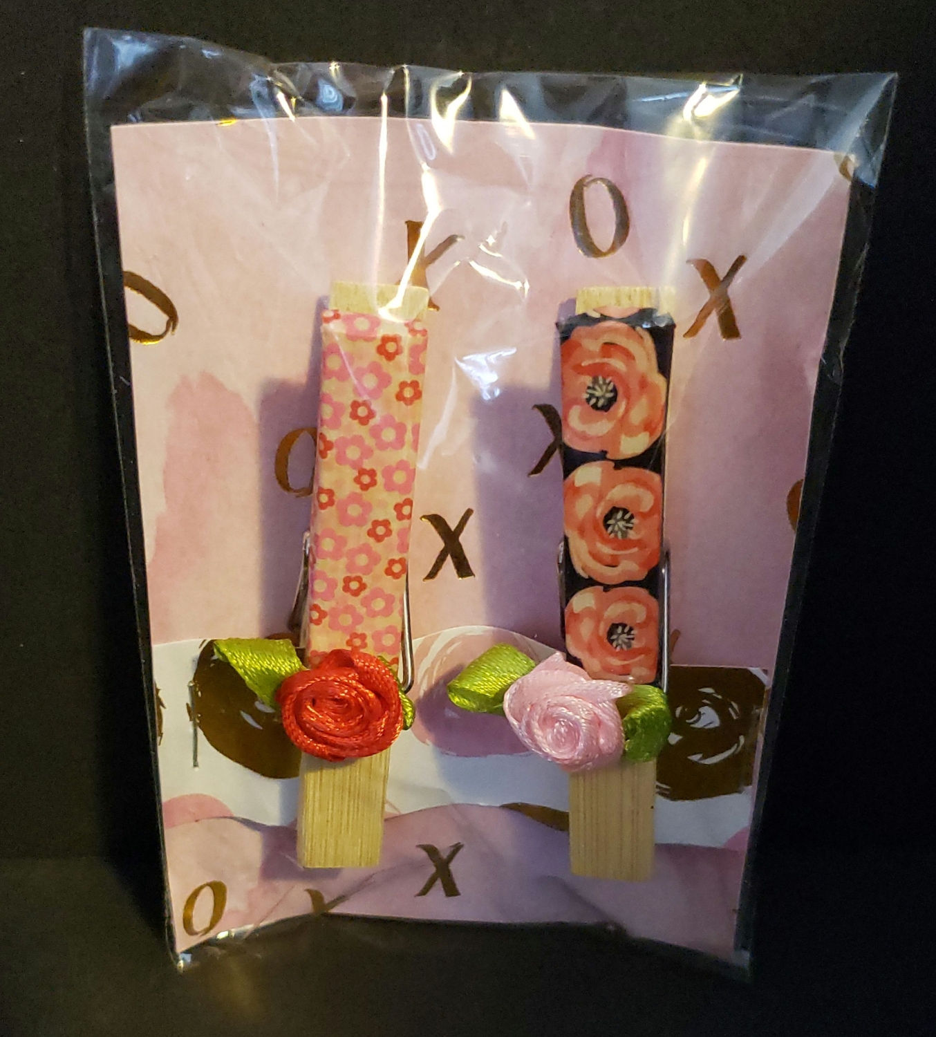 Altered clothes pins