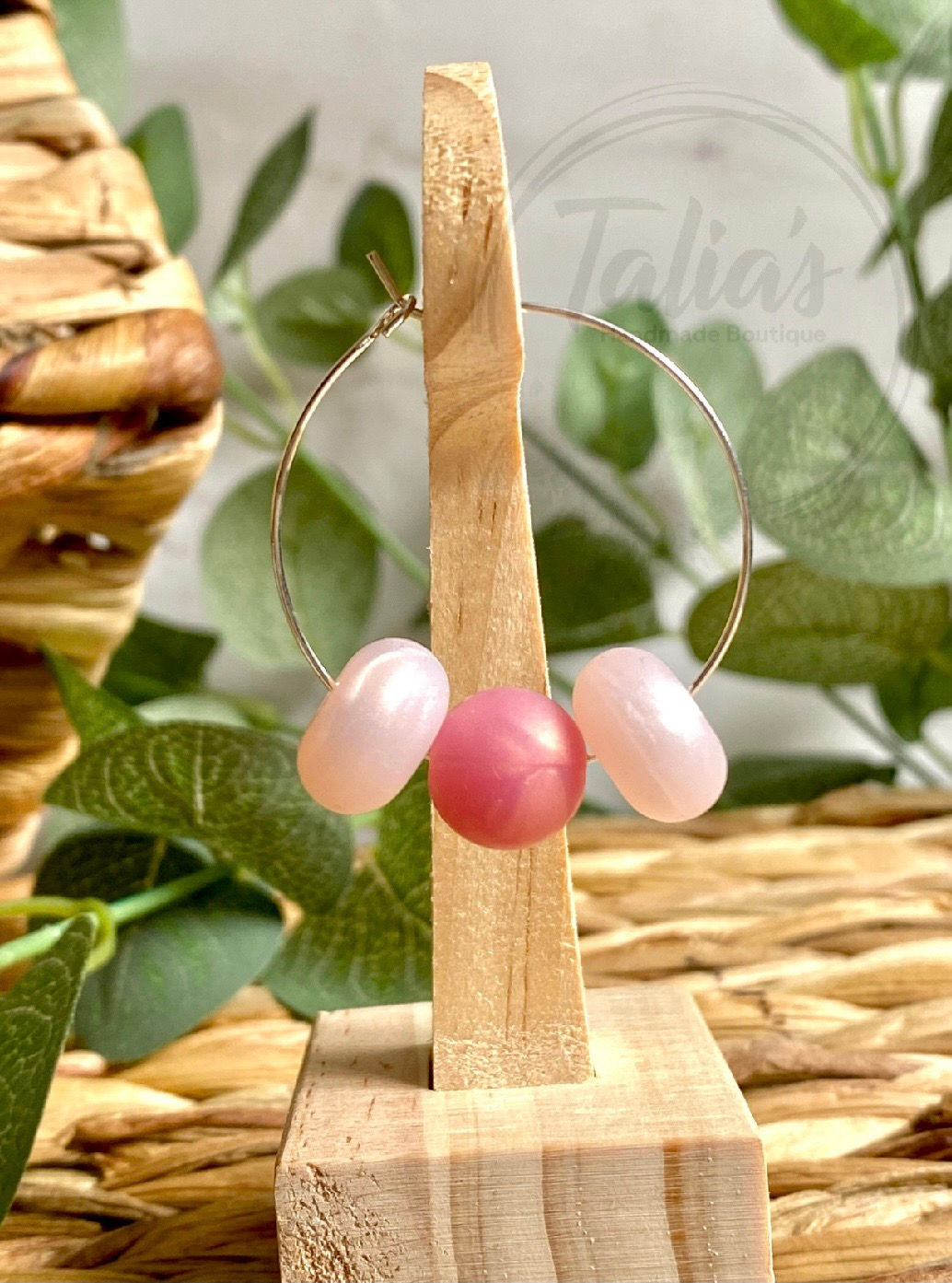 Double Abacus Earring