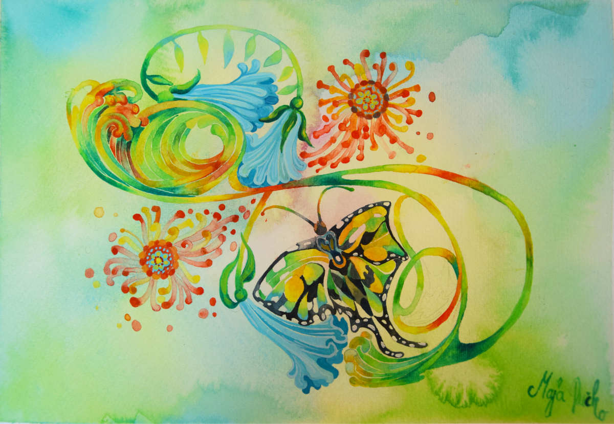 Nature's flow by Maja Pučko