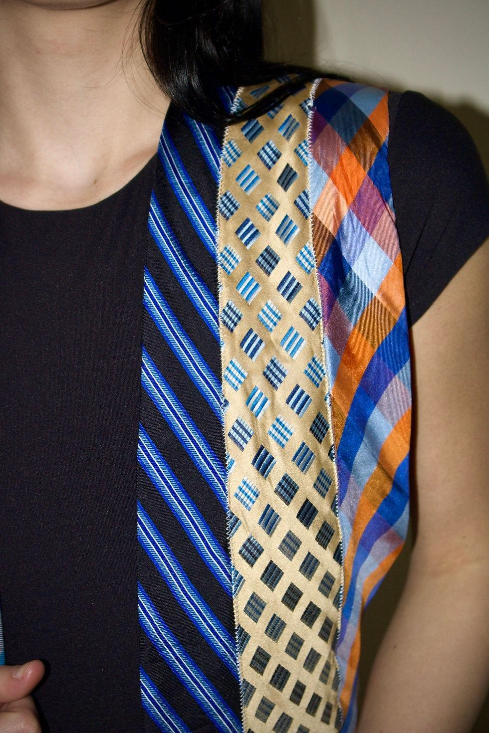 Thumbnail: Golden Blue Couture Tie Vest 