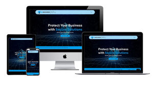 besecured solutions webdesign mockup