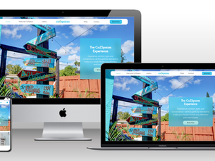 CozSpaces.com vacation rental web design