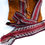 Thumbnail: Brown suede bag with red and cream embroidered strap