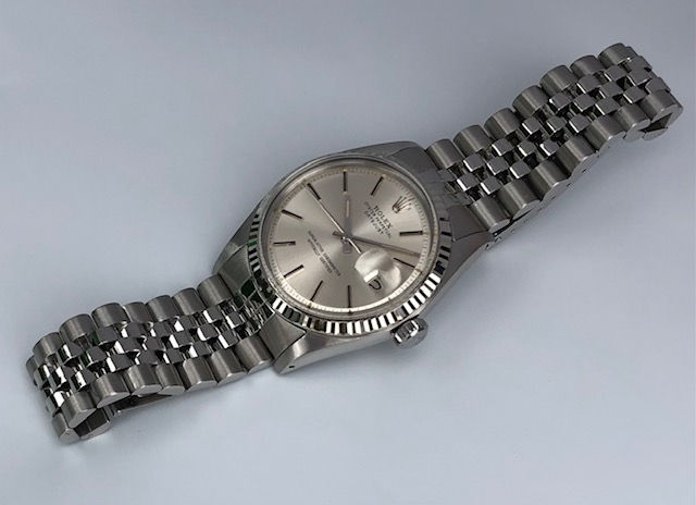 Thumbnail: Vintage Rolex Datejust Pie Pan ref. 1601 - Showroom Quality