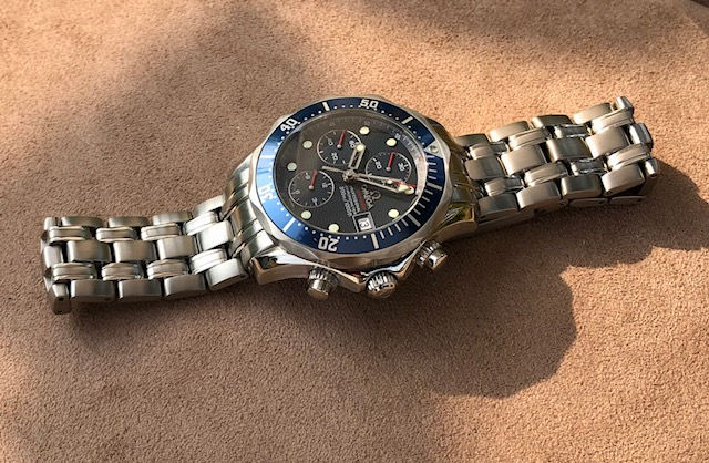Thumbnail: Omega Seamaster Diver 300M Chronograph Ref. 2225.80.00 in showroom condition