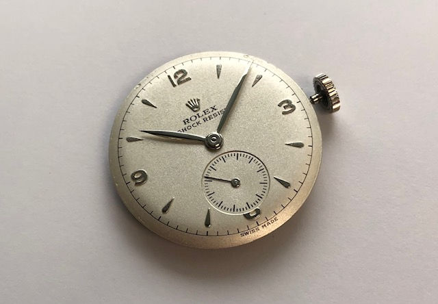 Thumbnail: Vintage Rolex Ref. 4542 Gent's Steel Precision from 1954 in showroom condition 