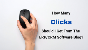 How Many Clicks Should I Get From The ERP/CRM Software Blog?