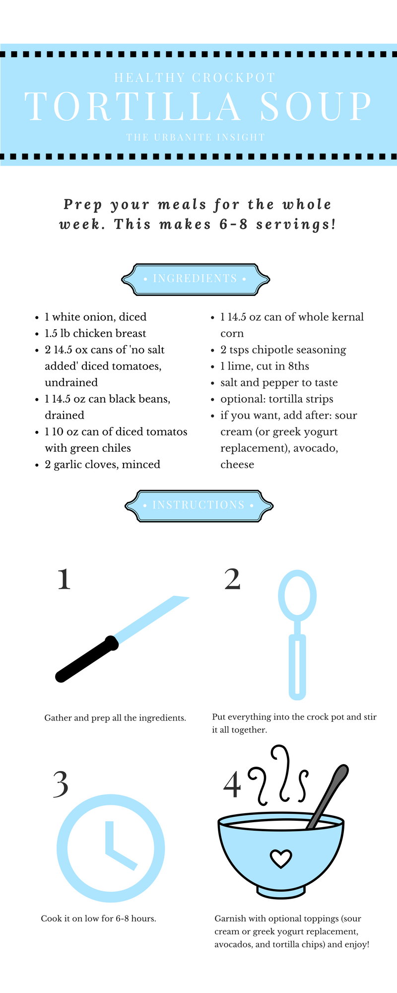 crockpot tortilla soup recipe