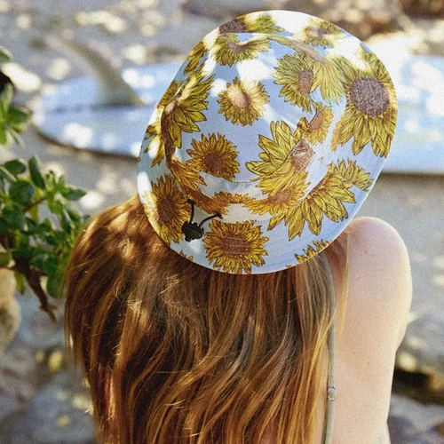 Salty Sunflower Surf Hat UPF50+ | Surf Salutations