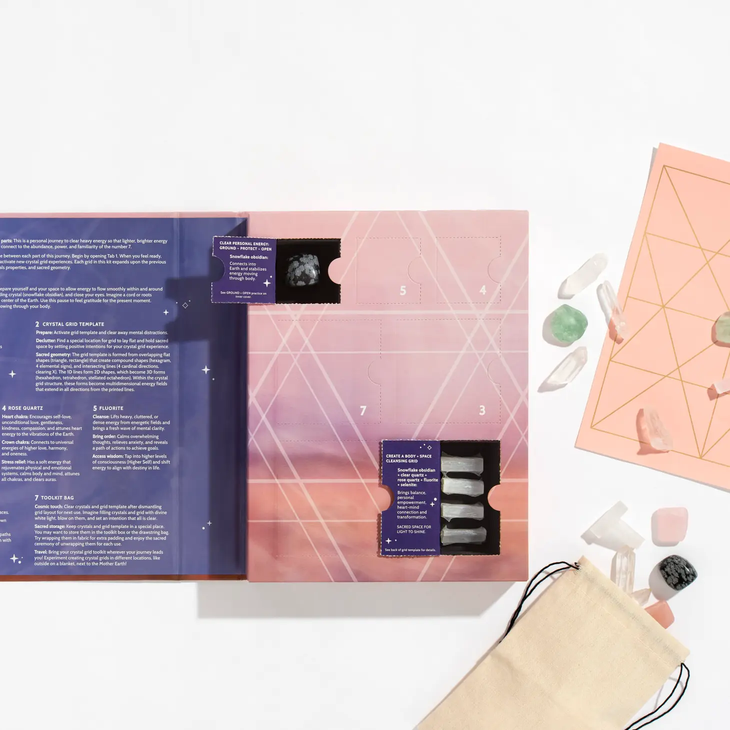 CLEANSE & ELEVATE.CRYSTAL GRID TOOLKIT My Site 5