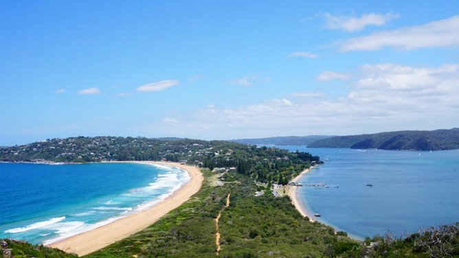 a weekend exploring palm beach, whale beach & avalon