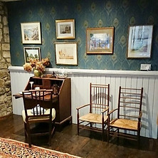 A view inside Wyke House towards the rear of shop