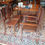 Thumbnail: Set of four Arts & Crafts movement dining chairs