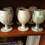 Thumbnail: Set of six stone goblets in different colours