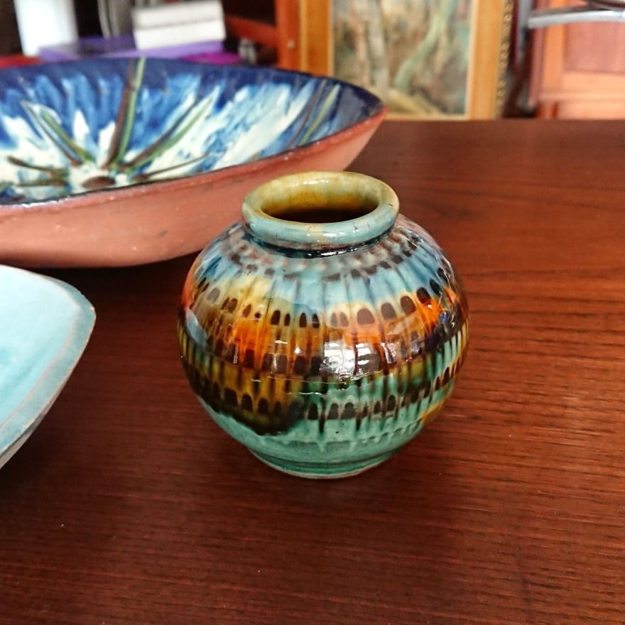 Thumbnail: Small Dunster Pottery vase