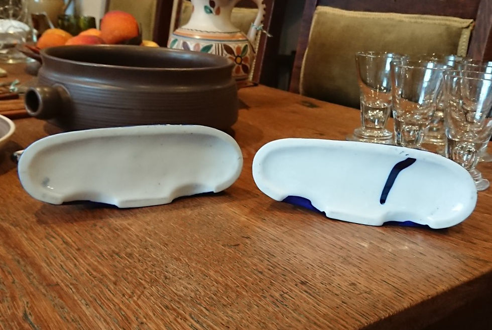 Thumbnail: Pair of Staffordshire greyhounds